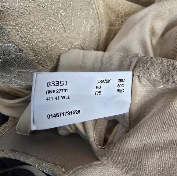 Satin lace shaping slip - Picture 3 of 3